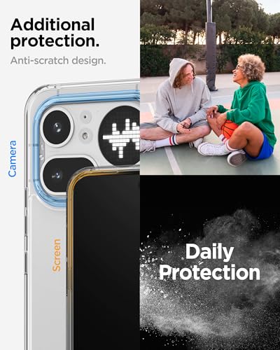 Spigen for Nothing Phone (4a) Pro, Ultra Hybrid [Anti-Yellowing] - Crystal Clear - color: Crystal Clear, size: Nothing Phone (4a Pro)