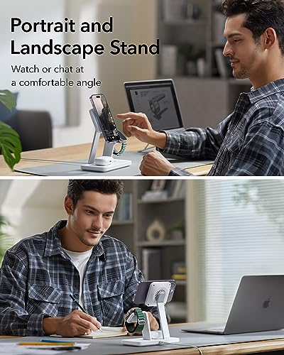 ESR 25W 3-in-1 Charger Stand for Magsafe, Made for Apple-Certified