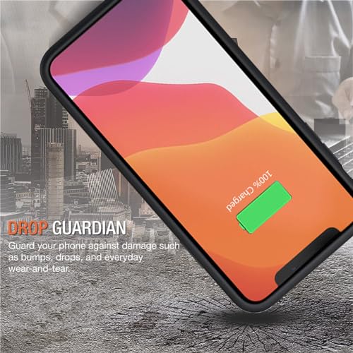 Battery Case for iPhone 11 Pro Max, 10000mAh Ultra Thin Portable Protective Smart Charging Case Compatible with iPhone 11 Pro Max (6.5 inch) Rechargeable Extended Battery Charger (Black) - size: iPhone 11 Pro Max