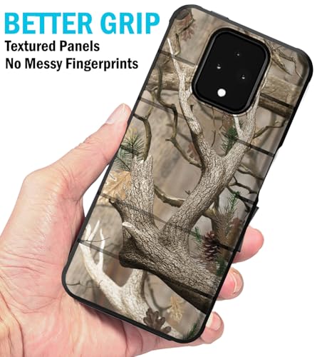 Case and Holster Combo for Sonim XP Pro 5G Phone - Bush Camo Design | Compatible with MagSafe, Magnetic, Rugged Cover, Enhanced Grip, with Belt Clip Holder, Ratchet Rotation - color: Camo