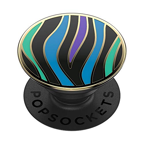 PopSockets Adhesive Phone Grip, Holder, Phone Stand, Enamel - Wild Stripe - color: Wild Stripe, style: Adhesive
