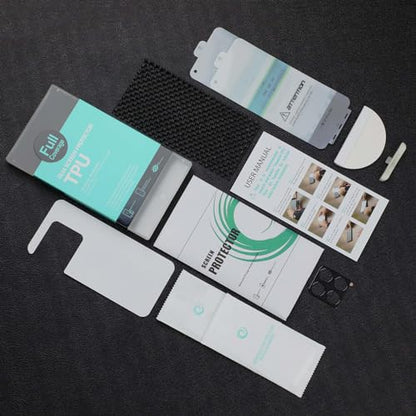 Ibywind 2 Pcs Screen Protector For Oneplus 10 Pro 5G 6.7",Flexible TPU Film,With 1Pc Camera Lens Protector,1Pc Back Film,Bubble Free[Easy to install] - size: OnePlus 10 Pro 6.7 inch