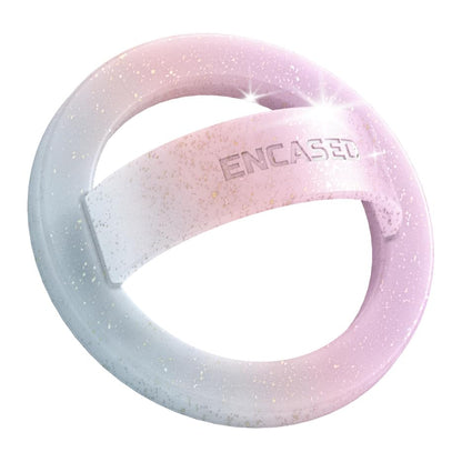 Encased Magnetic Phone Grip Holder Thin Silicone Finger Loop Ring Compatible with iPhone (Gradient Dream) - color: Gradient Dream