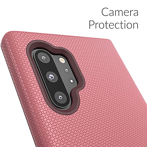 Crave Note 10+ Case, Dual Guard Protection Series Case for Samsung Galaxy Note 10 Plus - Berry - color: Berry