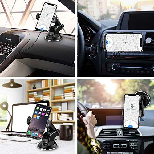 Wireless Car Charger Mount, 15W Qi Fast Charging Auto-Clamping Phone Holder, Vent/Mount Compatible with iPhone 13/12/11/X/8, Samsung S20/S10/Note20/Note10 - color: Red