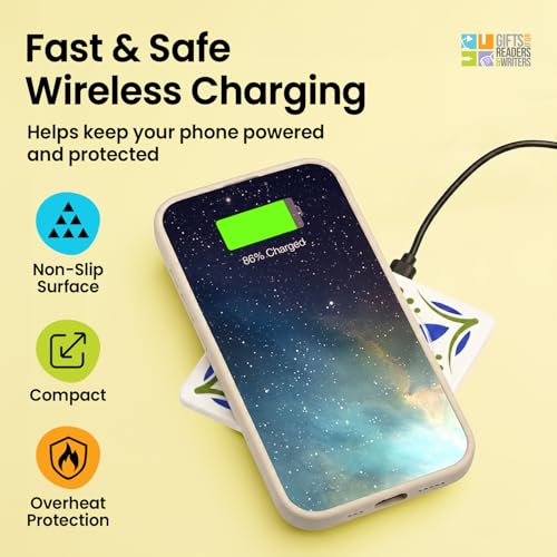 Thinking Gifts 15W Magnetic Wireless Charger, Charging Pad - Tile - color: Tile
