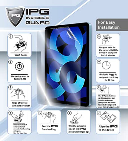 IPG for Joyusing Signature Pads MT510B (10.1 Inch), SP550 (5 Inch), SP610B (10.1 Inch) Display Touchscreen HydroGel Screen Protector Invisible Ultra HD Clear Film Anti Scratch Skin Guard - Smooth/Self-Healing/Bubble -Free (10.1 Inch - SP610B) - size: 10.1