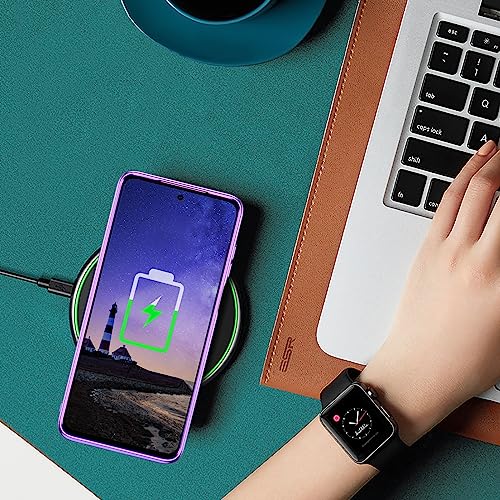GUAGUA Compatible with Motorola Moto G Power 5G Case 2023 6.5 Inch Glow in The Dark, Noctilucent Luminous Space Nebula Slim Fit Cover Protective Anti Scratch Cases for Moto G Power 2023, Blue Nebula