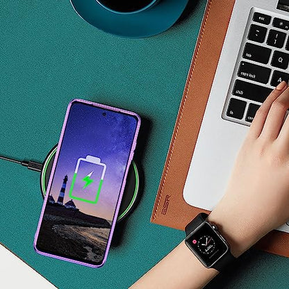 GUAGUA Compatible with Motorola Moto G Power 5G Case 2023 6.5 Inch Glow in The Dark, Noctilucent Luminous Space Nebula Slim Fit Cover Protective Anti Scratch Cases for Moto G Power 2023, Blue Nebula