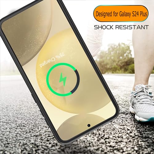 Battery Case for Galaxy S24 Plus,[12000mAh]Large capacity Slim Portable Protective Fast Charging Case Battery Case Compatible with Galaxy S24 Plus(6.7inch) Wireless Charging Case with Carplay-Black - size: Galaxy S24 Plus