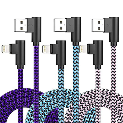 iPhone Charger Cord Lightning Cable 10ft 3Pack iPhone Fast Charging Cable - size: 10 FT