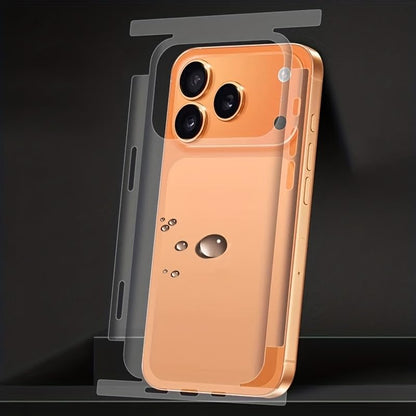 2pcs Back Hydrogel Film Compatible with for Iphone 17/17 Pro Max/17 Pro/Air/16/15/Plus/14/Pro Max/13/12 Pro Max Soft TPU Rear Screen Protector Compatible with for Iphone 17 Pro Max Non-Glass (17PRO)