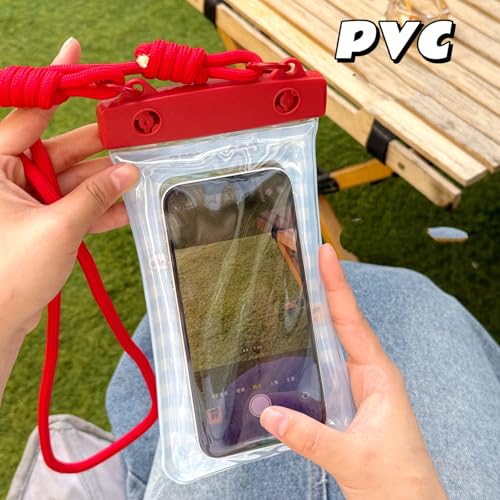 Waterproof Bag with Touch Screen, Sealed Bag, Suitable for Swimming, Camping, and Underwater Photography Blue