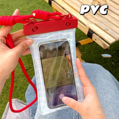 Waterproof Bag with Touch Screen, Sealed Bag, Suitable for Swimming, Camping, and Underwater Photography Blue