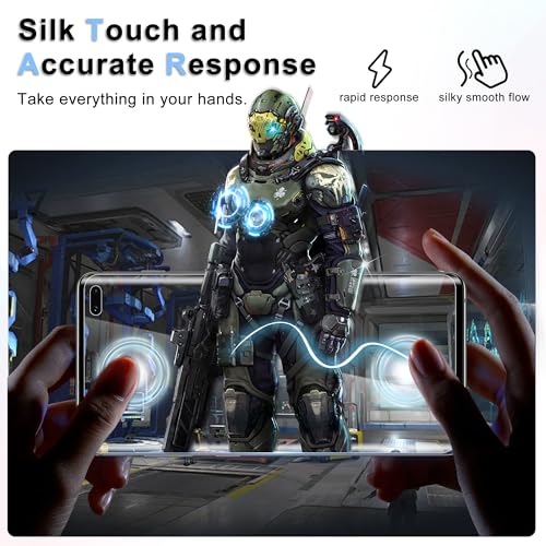 2+2 Pack for Samsung Galaxy S10 Plus Screen Protector, 9H Tempered Glass + Camera Lens Protector, Full Coverage, Case Friendly, Anti-Scratch, Bubble-Free for S10 Plus 5G 6.4” - size: 6.4 Inch-Galaxy S10 Plus