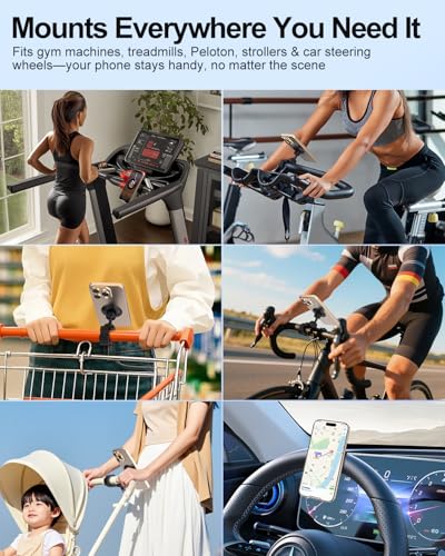 Vitog Gym Magnetic Phone Holder for MagSafe, 20X N52 Magnets