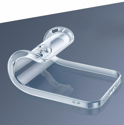 Clear TPU Case for Phone 15 Series, Anti-Yellowing, Slim Transparent Protective Cover (iPhone 14)