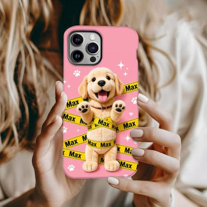 Custom Any Photo - Personalized Dog Full Print Phone Case Cute Pet Portrait Cell Phone Cover Aesthetic Animal Present Multicolor