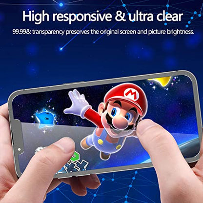 YMHML [2 Pack] Privacy Screen Protector for iPhone 12 / iPhone 12 Pro (6.1 Inch)，Anti-Spy Tempered Glass Bubble Free Case Friendly Scratch Proof - size: iPhone 12 / 12 Pro-6.1 Inch