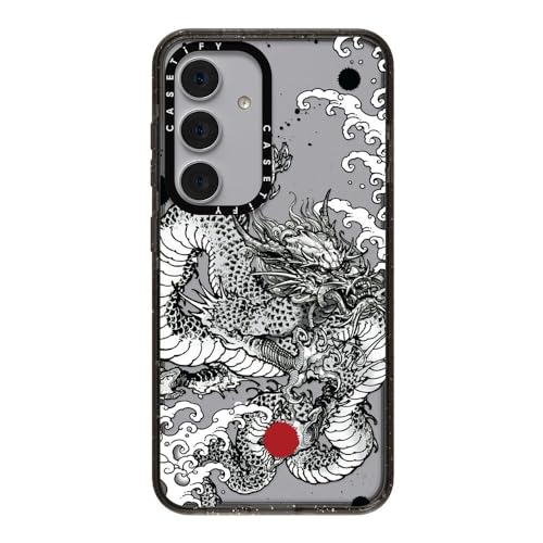 CASETiFY for Galaxy S24 Case - Impact | 8.2 ft. 4x Military Grade Drop Protection | Power Dragon | Black - color: Power Dragon, size: Galaxy S24 (6.2")