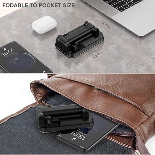 Selna Dual 10W Wireless Charger Fast Foldable Compatible with iPhone 16e, Stand 2-Coils Charging Pad Slim