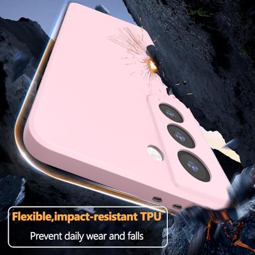 X-level for Samsung Galaxy S21 Plus Case Slim Fit Ultra-Thin Super Soft TPU [Guardian Series] S21 Plus Phone Back Cover Light Protective Matte Finish Coating Shockproof Case for Women Men -Pink - color: Pink
