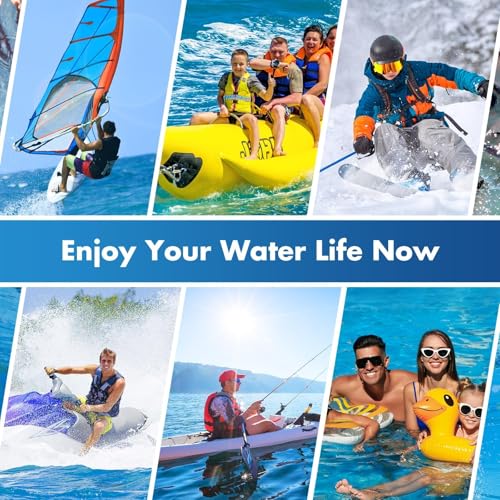 UNBREAKcable [UP to 9.5"]XL Size EXTRA Large Waterproof Phone Pouch Floating IPX8 Phone Case Dry Bag for iPhone 17 Air 16 15 14 Pro Max Samsung S25 Ultra, Travel Kayaking Beach Essentials - 2 Pack - size: 9.5 inch