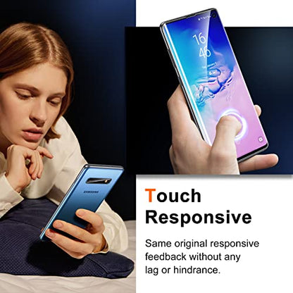 UniqueMe for Samsung Samsung Galaxy S10 Screen Protector Full Coverage - size: S10（6.1 inch ）