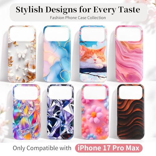 Case Compatible with iPhone 17 Pro Max, 2025 Anti-Yellow Ultra Transparent Soft TPU Phone Case, Shockproof Anti-Slip Slim Lightweight Full Coverage Protective (Crystal) - color: Crystal