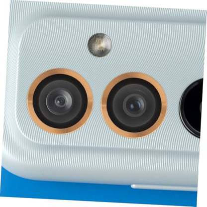 Angoily 3pcs Scratch Resistant Camera Lens Protector for Tempered High Transparency Easy Application Individual Lens Shield