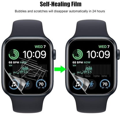 6 Pack Screen Protector For Apple Watch Series 4 / 5 / 6 / SE 3 2 1 (40mm) - size: 40mm