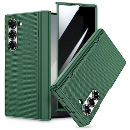 VEGO for Samsung Galaxy Z Fold 6 Case with Privacy Screen Protector Green - color: Green