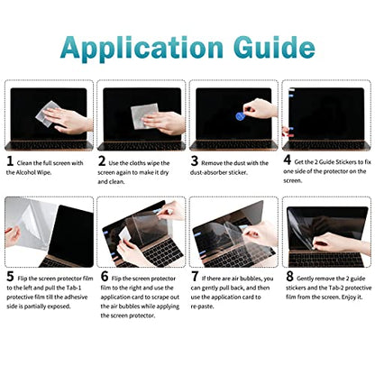 F FORITO 2-Pack 14 inch Anti Blue Light Laptop Screen Protector, Compatible with 14" Acer Swift X/Swift GO/Swift 3 OLED/Spin 5 Laptop with 16:10 Aspect Ratio - size: 14 Inch (Diagonal) - 16:10 Aspect Ratio
