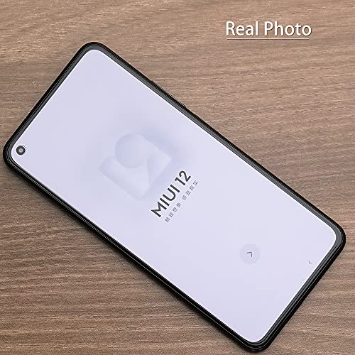 Ibywind Screen Protector For Xiaomi 11 Lite 5G NE/Mi 11 Lite 5G/4G,with 2Pcs Tempered Glass,1Pc Camera Lens Protector,1Pc Backing Carbon Fiber Film [Fingerprint Reader,Easy to install] - size: Xiaomi 11 Lite 6,55"