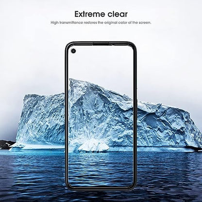 OMOTON [4 Pack] Screen Protector for Google Pixel 4a (Not Fit for 4a 5G), Scratch Resistant/Easy-Install/Bubble Free/Tempered Glass Screen Protector Compatible with Google Pixel 4a - size: Pixel 4a-5.8 inch