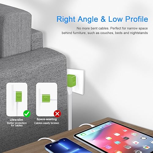 Wall Charger Block, USB Wall Charger for iPhone 17 Air Pro Max 16 15 14 13 12 11,Dual USB Fast Charger for Samsung Galaxy A17 A16 5G A15 A56 A26 Z Flip 7 Fold 7 S25 Ultra S24 S23 S22 S21 S20,Pixel 10 - color: Green