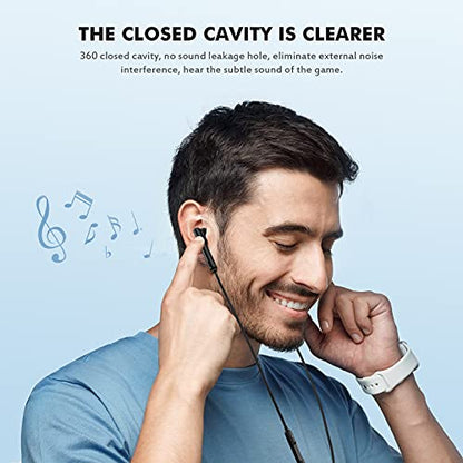 iPhone Wired Earbuds 2 Pack with Microphone and Volume Control, in-Ear