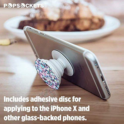 PopSockets: Collapsible Grip & Stand for Phones and Tablets - Tiffany Snow - color: Tiffany Snow