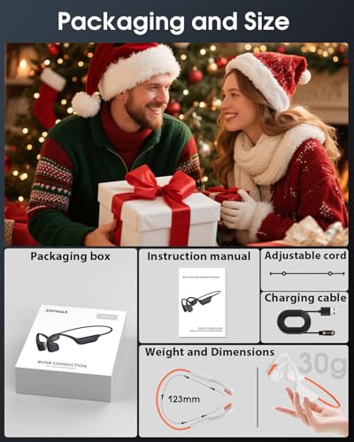 Bone Conduction Headphones, Swimming Headphones, Orange-White - color: Orange-white