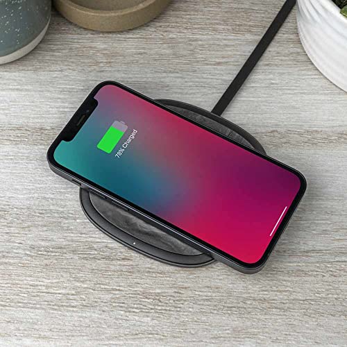 Nimble Apollo Wireless Charging Pad, 15W Fast Charging with 2ft USB-C Cable