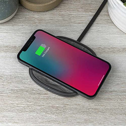 Nimble Apollo Wireless Charging Pad, 15W Fast Charging with 2ft USB-C Cable