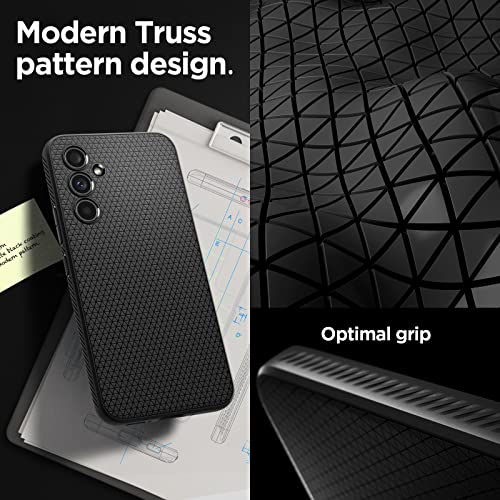 Spigen Liquid Air Designed for Galaxy A54 5G Case (2023) - Matte Black - size: Galaxy A54 5G