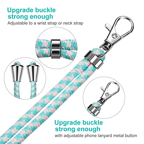 Weewooday 4 Pcs Phone Lanyard Crossbody Phone Strap, Bright Color Series - color: Bright Color Series