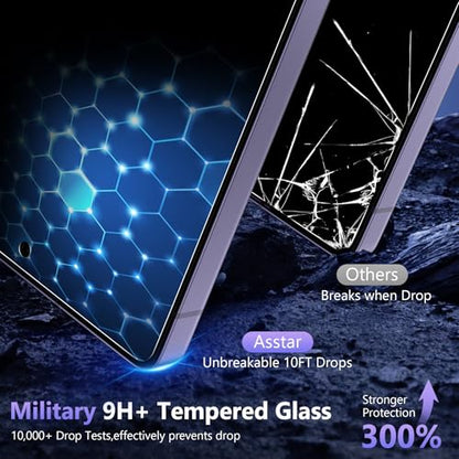 Asstar 2 Pack for Samsung Galaxy S26 Ultra Privacy Screen Protector - color: Black-Galaxy S26 Ultra