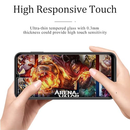 KAREEN Privacy Screen Protector For Samsung Galaxy A14 5G Tempered Glass | Bubble Free, 9H Hardness, Easy to Install, 2-Pack - size: Galaxy A14 5G 6.6-inch