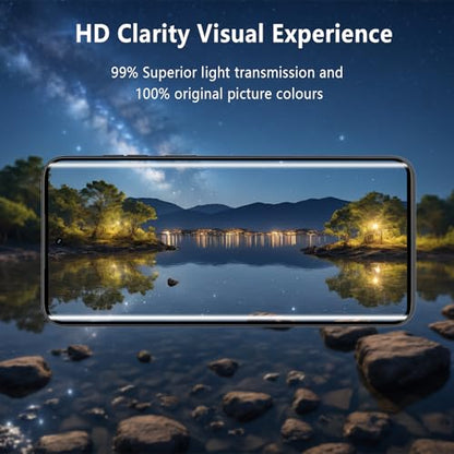3-Pack for Motorola Moto Edge 2024 Screen Protector Tempered Glass, 3D Full Coverage Film, 9H Hardness HD Bubble-Free Film, Anti-Scratch Premium Protective Glass for Moto Edge 2024 - size: Motorola Edge 2024