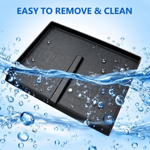 Wireless Charging Protective Mat for Toyota RAV4 2026 Accessories Silicone Center Console Wireless Charging Anti-Slip Cover Pad Heat Insulation Waterproof Easy to Clean Black for RAV4 - size: for Toyota RAV4 2026