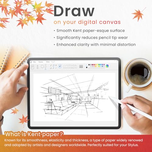 BELLEMOND Magnetic Paper Screen Protector for Samsung Galaxy Tab S11/S10 FE - size: S10 FE / S9 FE / S9 / S8 / S7 (11 inch)