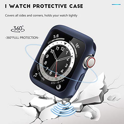 16 Pieces Soft TPU Protective Watch Case Anti-Scratch Silicone Protector Soft Flexible TPU Thin Lightweight Bumper Cover for Smartwatch Series(40 mm) - size: 40 mm
