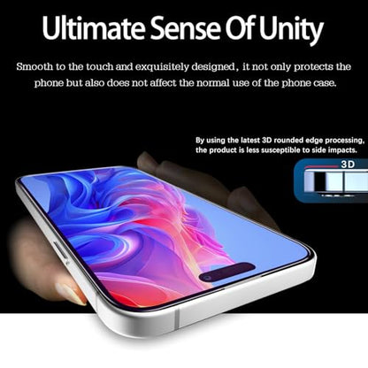 MAYtobe 2-Pack Screen Protector for iPhone 17 Pro Eye Care Tempered Glass - size: iPhone 17 Pro
